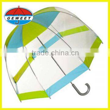 wholesale windproof waterproof mushroom transparent umbrella