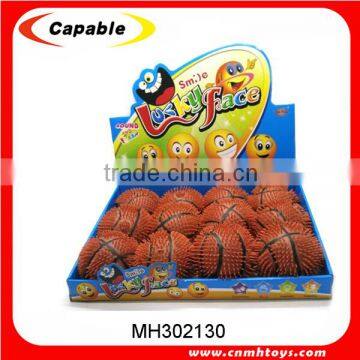 Basketball toy type soft plastic small basketball