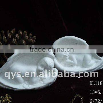 resin ceramic Sleeping angel statue