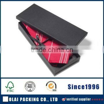 luxury customized cardboard tie package box