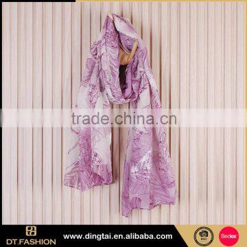 Intelligent newest fashion scarf floral scarf shawls and scarf