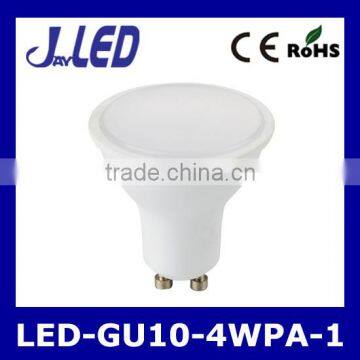 2835SMD cheap gu10 bulb plastic and aluminum body 4w led gu10 bulb