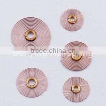 hairspring with bushing