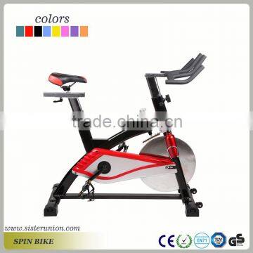 Home Fitness Cardio Weight Loss Machine Indoor Spin Bike With 15KGS Flywheel photo-3