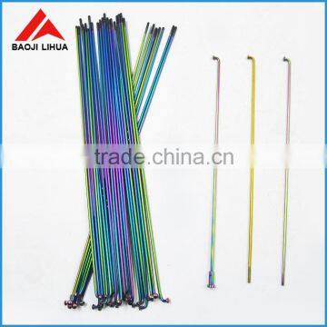 Titanium spoke price per piece for bicycle