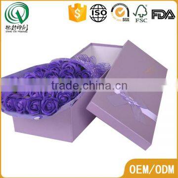 Wholsale Customized Rectangle Paper Box Gift Box Packaging Box Flower Packaging Box Supplier's Choice photo-3