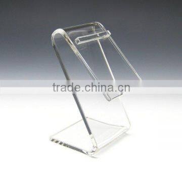 China High Quality Z Style acrylic shoes shop display, shoe riser