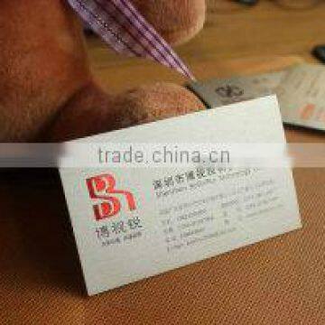 High-grade bronzing business card