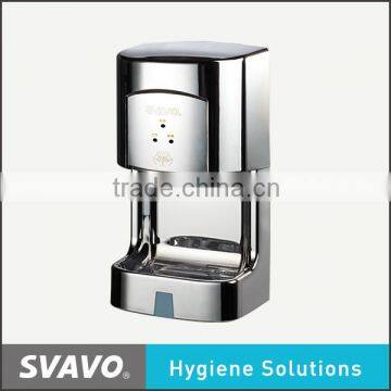 hands free electrical hand dryer for bathroom, ABS material jet air hand dryer, high speed hand dryer