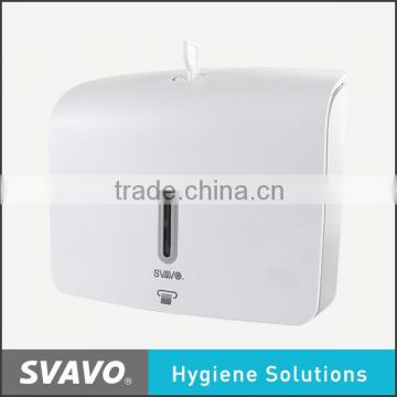 Hot sale ABS plastic toilet hand towel paper dispenser A4 paper holder for bathroom PL-151060