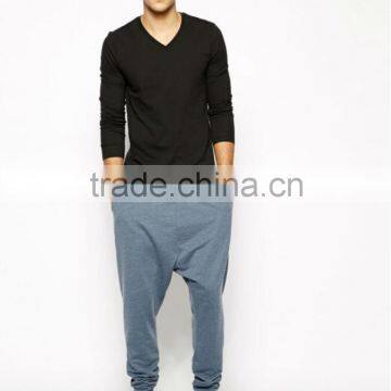 OEM China custom cheap high quality mens sweater pants with logo print