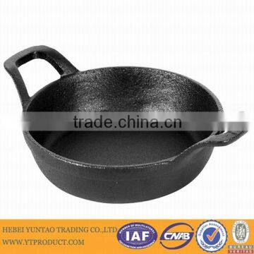 Household enamel cast iron cookware