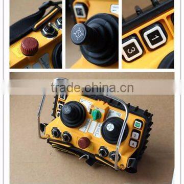 F24-60 industrial wireless remote joystick controller for tower crane