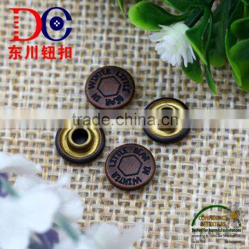 Fashion Metal Button Manufacture Jean Rivet With Embossed Logo photo-3