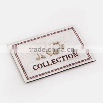 Custom Embossed Leather Patch for Clothing and Jeans photo-5
