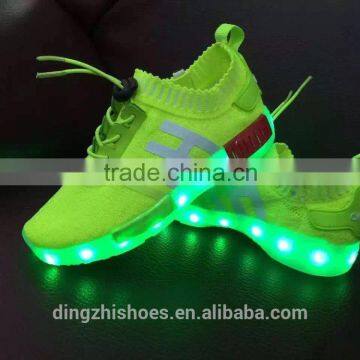 Hot Selling Led Kids Light Shoes With USB Charge Fashion Led Light up Kids Sport Shoes photo-3