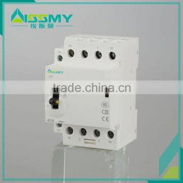 Easy Installation Din Rail 2NO 2NC AC DC Contactor