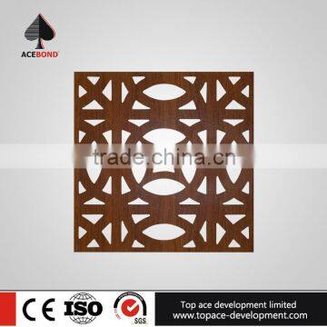 Stable quality max size 700*1200mm wood decorative carving wall panel used for high-rise