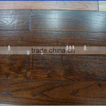 antique wood flooring(best ash/oak brushed hardwood/solidwood )