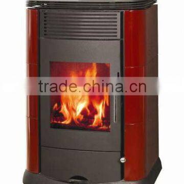 Fireplace WSD-D03 with CE certificate and optional decorative side panel color