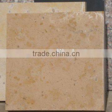 China cheap yellow limestone, limestone tiles.