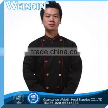 designer restaurant chef uniform button