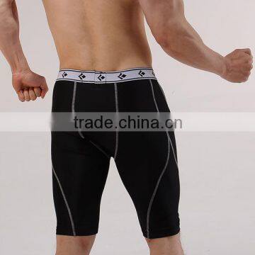 HOT! Summer Men's Compression Outdoor Jogging Running Curve Shorts Sport Fitness Training Tight Wicking Quick Drying Gym Shorts photo-3