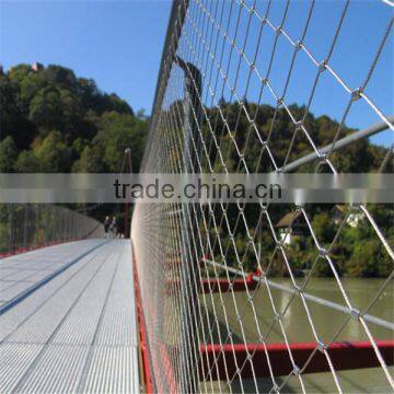 FACTORY PRICE AISI316 rope net/bridge railings/stair railings