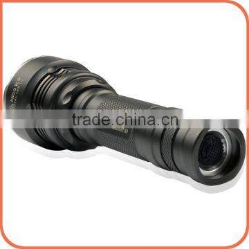 Excellent factory directly xml u2 18650 rechargeable battery torch flashlight