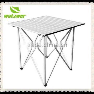 wholesale camping aluminum light folding table in bulk