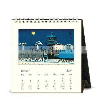 New desigh table calender f made in beijing