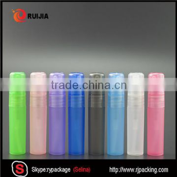 10ml 15ml 5ml 30ml colored plastic perfume bottle