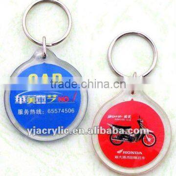 acrylic keyring