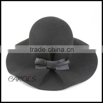 wool felt hat blank wholesale wide big brim red fedora hats