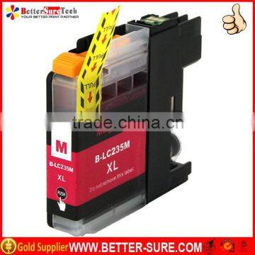 Printer compatible brother ink cartridge LC235 M