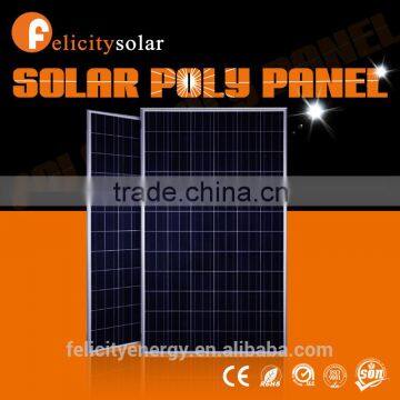 Felicitysolar high quality high efficiency 300w poly pv solar panel