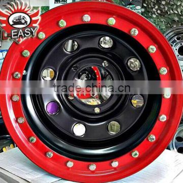 SUV beadlock steel wheel,genuine and imitation beadlcok wheel