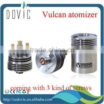 best selling vulcan rda atomizer clone 1:1 ss,black vulcan rda rba