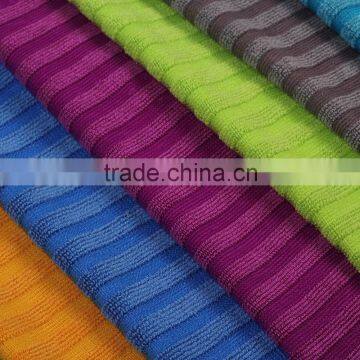 absorbent fabric/ various color car cleaning terry cloth fabric wholesale moisture absorbent