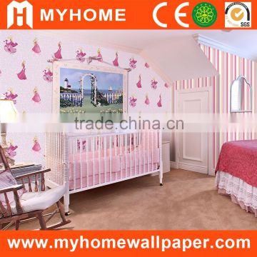 Indoor decoration soundproof material digital children wallpaper