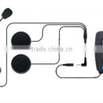 Bluetooth Speaker Microphone with PTT helmet walkie talkie headset