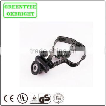 CE Approved LED head light led headlamp with head strap