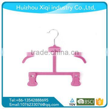 velvet suit hanger for kids ,Pink Velvet baby mobile hanger for kids clothes, hanger loop
