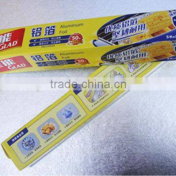 30cm*5m Aluminium foil roll with colored box