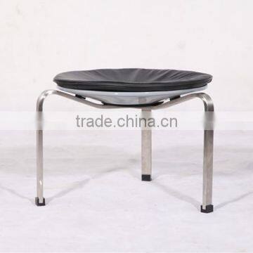 Poul Kjaerholm PK33 3 leg stool Denmark furniture ottoman