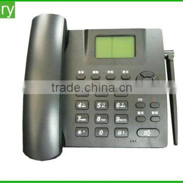 NEW 2015 gsm fixed wireless desktop phone / landline phone with sim card fast delivery