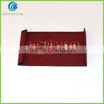 2016 Factory Wholesale Custom Polyester Damask Woven Labels For Clothing photo-4