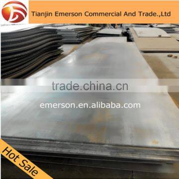 Q235 hot rolled mild steel plate price per kg, used steel plate, Tianjin.