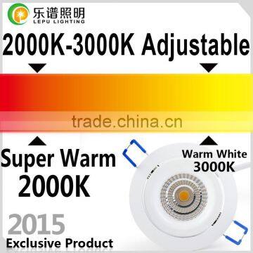 8w 13w new ceiling down light dimmable 2700k can do IP44 CCT Change 2000-2800k