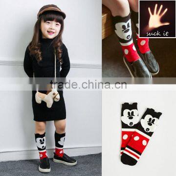 Children socks cartoon cotton socks Mickey pattern cute patterned ankle socks china socks factory